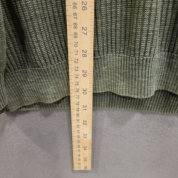 Tommy Bahama Green Sweater Men's Size XXL Cotton Crew Neck Comfy Warm Office - Picture 6 of 7